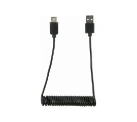 Дата-кабель Red Line Spiral USB - Micro USB, черный УТ000015709 