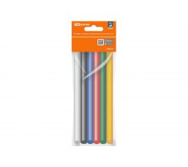 Стержни клеевые универсальные цветные Алмаз (6 шт; 11x100 мм) TDM SQ1024-0518 