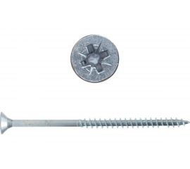 Саморез КРЕП-КОМП белый цинк POZY 6х100 1000шт бд6100 