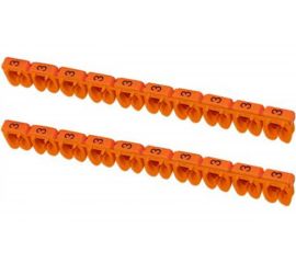 Наборный маркер TDM символ 3, оранжевый, 1,5 мм2, 150 штук SQ0534-0004 