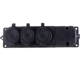 Электрический каучуковый тройник SAMGRUPP 16А 220В 16138 