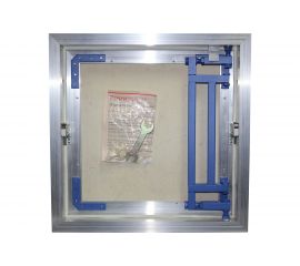 Люк под плитку размер дверцы 55/55 ЛЮКЕР АЛ-КР 60/60 