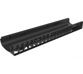 Водоотводный лоток Gidrolica DN 200, 1000х246х100 мм - пластиковый 821 