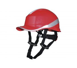 Защитная каска из ABS Delta Plus BASEBALL DIAMOND V UP красного цвета DIAM5UPROFL 