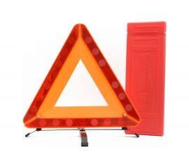 Знак аварийной остановки ДАЛИ-авто ЕВРО широкий металл, ножка, пластиковый чехол DA-02155 