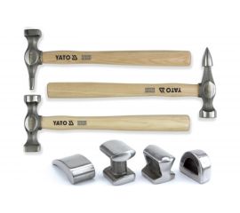 Набор рихтовочных молотков YATO 7 шт YT-4590 