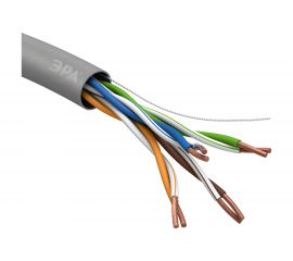Кабель ЭРА витая пара U/UTP 4x2x24AWG Cat 5e CU PVC 305м Б0044429 