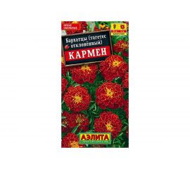 Семена Аэлита Бархатцы Кармен отклоненные, однолетний, 0.5 г 4601729045394 
