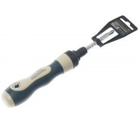 Телескопическая переставная отвертка ROCKFORCE 2в1 реверсивная/T-образная силовая PH2x6мм RF-8152R 