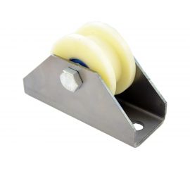 Ролик Rolik-Opt капролон, d.70 мм, под профильную трубу 20х20 мм, на платформе К2706 