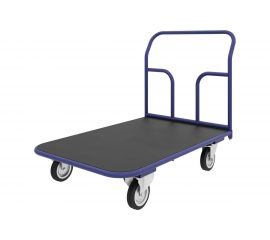 Тележка RUSKLAD ТПР 6 (800x1200) d200мм платформенная, с резиновым покрытием 