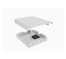 Оптический кросс TopLAN настенный, 4 SC/DLC адаптера, КРНМ-Top-04SC/DLC-GY 