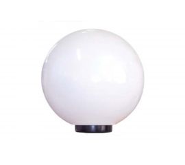 Светильник ЭЛЕТЕХ Шар 400 Б НТУ 06-100-01 опал IP55, корпус плоский черный ф60 ИУ 1030480231 