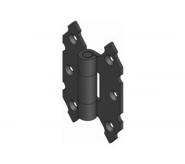 Универсальная петля Amig черная 9010-90х60х3 