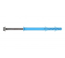 Фасадный дюбель ЕВРОПАРТНЕР ДФ Б 10x115 мм, шуруп ШГ, покрытие ТДЦ 20шт 0078 D 