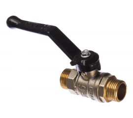 Шаровой кран LD Pride латунный, наружная/наружная резьба, ручка-рычаг, 1/2"" 47.15.Н-Н.Р 