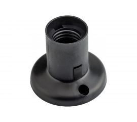 Патрон Пан Электрик E27 потолочный гладкий черный 24540 7 