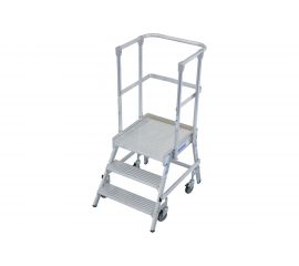 Лестница-платформа Krause STABILO с тремя алюминиевыми ступеньками 820136 
