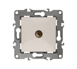 Розетка TV ЭРА 12-3102-02 проходная, IP20, 12, слоновая кость Б0027432 