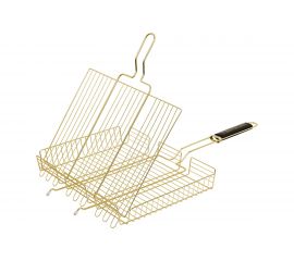 Универсальная решетка-гриль BOYSCOUT, большая GOLD 61909 