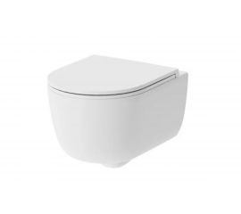 Подвесной унитаз Damixa Sirius безободковый, с сиденьем микролифт DX86C1700SC 