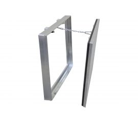 Люк под плитку ревизионный, размер дверцы 24,3/49,3 ЛЮКЕР Д 25/50 