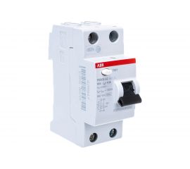 Выключатель дифференциального тока ABB 2 модуль FH202 AC-63/0,1 2CSF202006R2630 