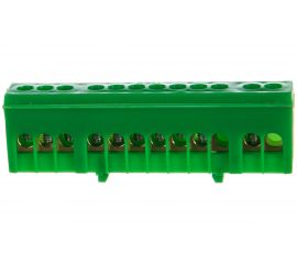 Шина TDM ""N"" нулевая, в изоляторе, на DIN-рейку, 6x9мм, 12 групп, SQ0801-0083 