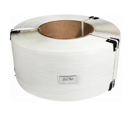 Лента Кордленд полипропиленовая, 12х0,5 мм х 3,5 км, 120 кгс, белый, М/ПА PP-00666 