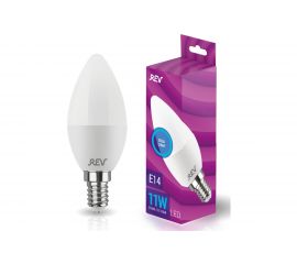 Светодиодная лампа REV C37 Е14 11W, 6500K, дневной свет 32512 3 