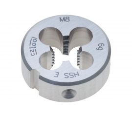 Плашка HSSE М 8 шаг 1,25 мм. D25 мм Bucovice Tools 290080 