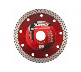 Диск алмазный отрезной сплошной (125х22.2 мм) MATRIX 73124 