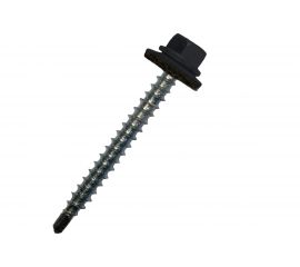 Кровельный саморез Daxmer 4,8х50 RAL 9005 16565 