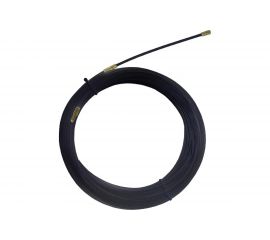 Нейлоновая кабельная протяжка TDM НКП диаметр 4мм, длина 20м, с наконечниками, черная SQ0590-0024 