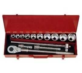 Набор инструментов 14 предметов 22-50мм в пластиковом кейсе FORCE 6141B-5 