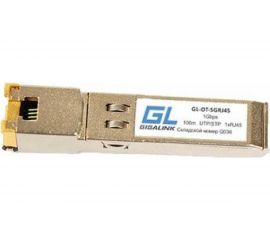 Модуль SFP GIGALINK 10/100/1000BaseT 1.25Гбит/c, UTP, RJ45 GL-OT-SGRJ45 
