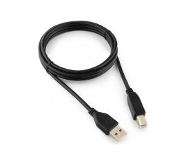 Кабель Cablexpert USB 2.0 Pro AM/BM, 1.8м, экран, черный, пакет CCP-USB2-AMBM-6 