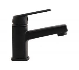 Комплект смесителей с душевым гарнитуром OneLife черный матовый P02-511b 