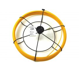 Протяжка для кабеля мини OlmiOn УЗК d=4,5 мм L=20 м в кассете №2, желтый СП-К2-4,5/20 