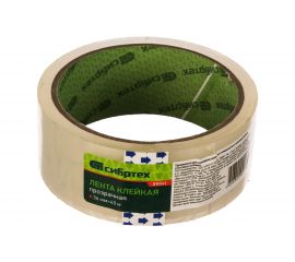 Клейкая лента СИБРТЕХ 36ммх40м прозрачный 88841 