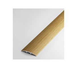 Порог прямой скрытый алюминиевый (35 мм; 0.9 м; декоративный; дуб универсал) Лука 00000001405 