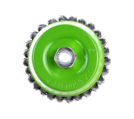 Щетка крученая чашка 120 мм для УШМ Дело Техники 275520 