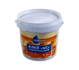 Универсальный клей Krafor КС 1.5 кг 1 44977 