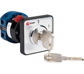 Кулачковый переключатель EKF ПК-1-113 25А 3P «0-1» с ключом PROxima SQpk-1-113-25 