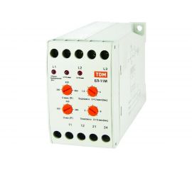 Реле контроля фаз TDM ЕЛ-11М-3х380В 1п-контакт SQ1504-0005 