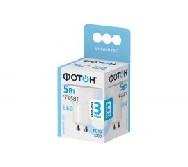 Светодиодная лампа ФОТОН LED MR16 5W GU10 4000K 23989 