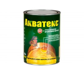 Защитно-декоративное покрытие РОГНЕДА АКВАТЕКС для древесины, сосна, 0,8 л. 6 10465 
