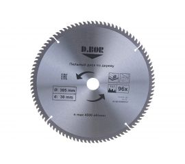 Диск пильный по дереву (305х30 мм; Z96) D.BOR 9K-803059605D 