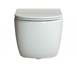 Подвесной унитаз Ceramica Nova FORMA Rimless с крепежом, с сиденьем-крышкой с микролифтом CN3009 