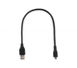 Кабель Cablexpert Pro USB 2.0 AM/microBM 5P, 0.3м, экран, черный, пакет CCP-mUSB2-AMBM-0.3M 